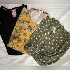 Matilda Jane LOT OF 3 Bundle Women Dresses Boho Cottagecore Knee length Sz M